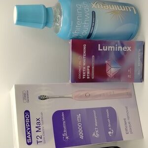 Luminex Oral Care & Sonic Toothbrush Bundle